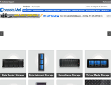 Tablet Screenshot of chassismall.com